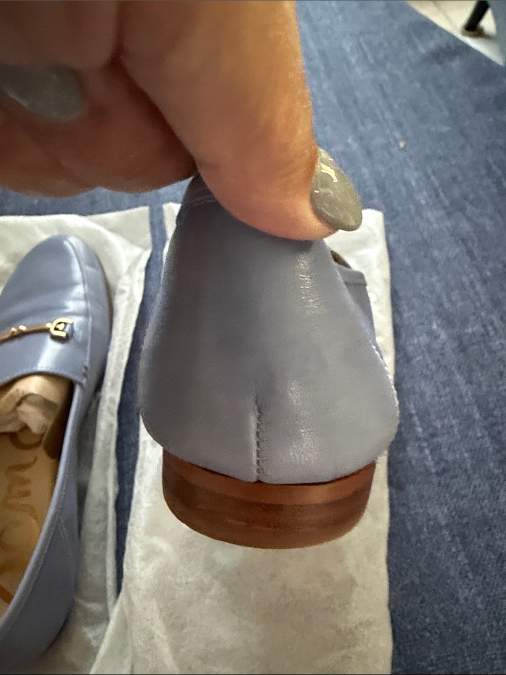 Sam Edelman Loraine Bit Loafer - Blue - Picture 3 of 3